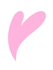 ピンクのハート