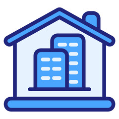  Office blue style icon