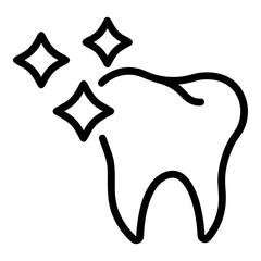 Tooth dentist icon symbol image vector. Illustration of the dental medicine symbol design graphic image