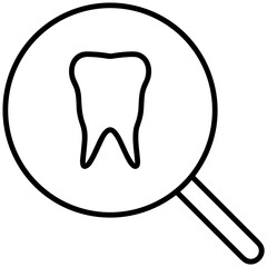 Tooth dentist icon symbol image vector. Illustration of the dental medicine symbol design graphic image