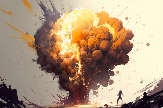 The Explosive Incident | AI Generative