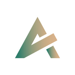 Monogram design vector logo. Monogram initial letter mark A logo design. Monogram design vector logo. Monogram initial letter mark A logo design simple A monogram