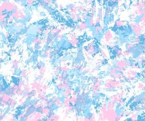 Fototapeta na wymiar abstract pink blue pastel painting background