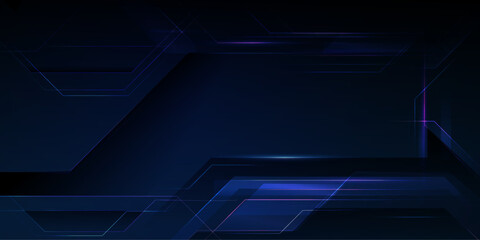 The cyber digital background and furturistic technology 