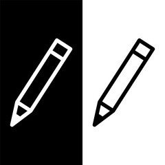 pencil icon, write icon vector logo template
