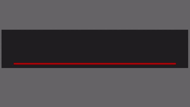 Black and red colored simple lower third title plate in 4K ALPHA channel.