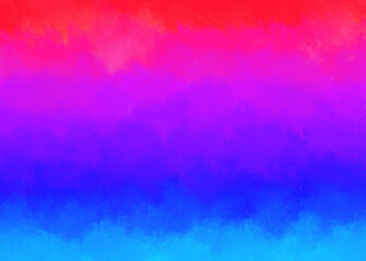 Rainbow shading sky painting background