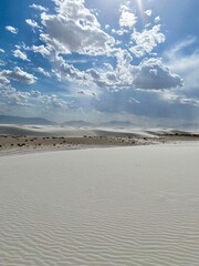 sand dunes in the desert