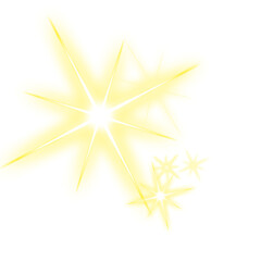 gold star on white background