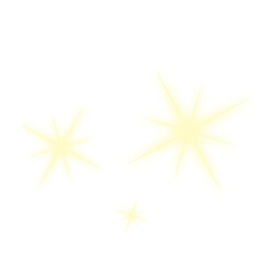 gold star on white background