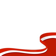 Indonesian Flag Border