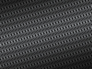 Black metal texture steel background. Luxurious steel texture. Perforated metal sheet.