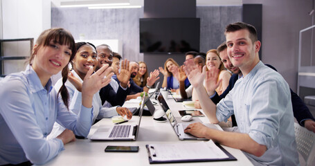 Video Conference Call Screen