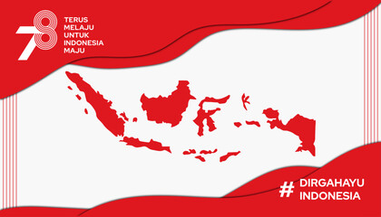 Indonesian independence day 17 august 2023 background