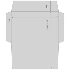 Medium envelope design for storing papers