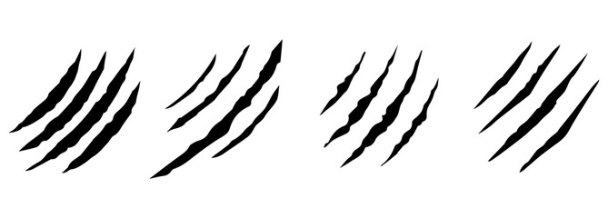 Set black silhouette circular laurel. Silhouette laurel wreath. Vector black laurels set