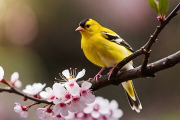 bird on a branch of a tree