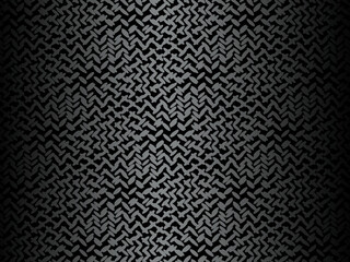 Black metal texture steel background. Luxurious steel texture. Perforated metal sheet.