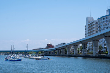 Obraz premium 金沢八景の風景 平潟湾