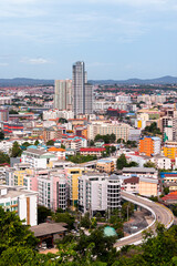 Naklejka premium The Pattaya city view 