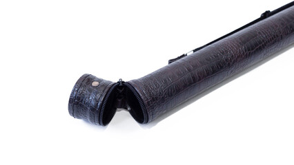 Case for billiard cue. Billiard tube. Protective case for billiard instruments