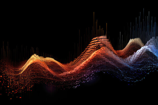 Visualization Of Big Data In An Abstract Musical Flow