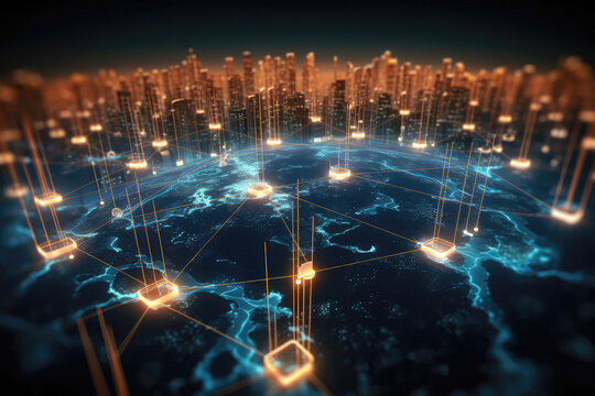 Global Blockchain Connectivity With Data Transfer