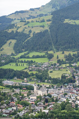 Fototapeta na wymiar Kitzbühel Stadt in Tirol