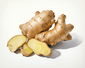 Ginger root cooking cafe restaurant healthy food agriculture