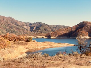 진안 용담댐(진안 와정토성)