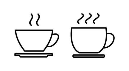 Cup coffee icon vector. coffee cup icon. mug