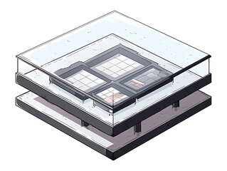 3d render of a house