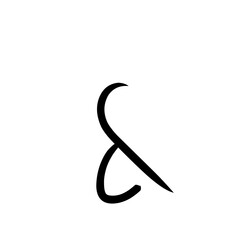 Hand Drawn Ampersand 
