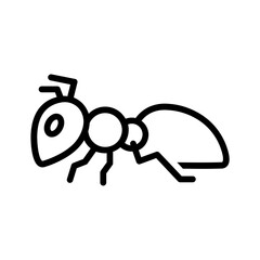 Black line icon for Ant