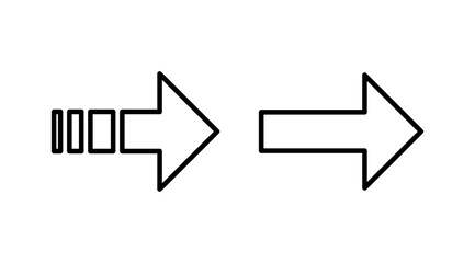 Arrow icon. Arrow symbol. Arrow icon for your web design.