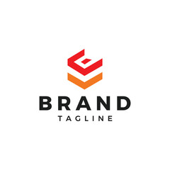 Simple and modern box logo for packaging business and logistics business.