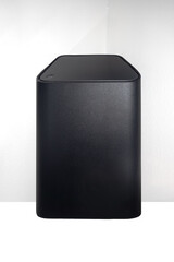 A vertical view of a WiFi network modem equipment. Equipped with the latest WiFi technology that supports WiFi 6 and 2.5 Gbps Ethernet.