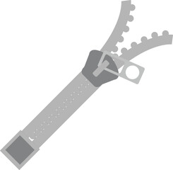 zipper vector image