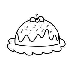 A cute cake for Birthday.
