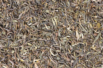 close up of texture of tea 