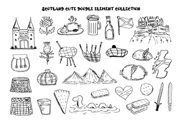 Edinburgh Restival Fringe Doodle Element
