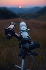 Astronomical telescope for observing planets, Moon, Sun, stars, comets and other celestial objects.