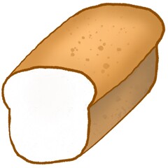 White bread loaf