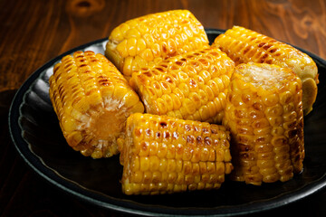 焼きとうもろこし