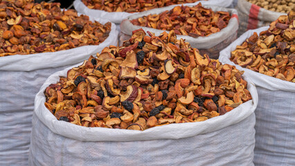 Dried Fruit Mix at the Farmers Market