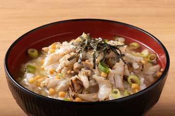 炙り鯵の茶漬け