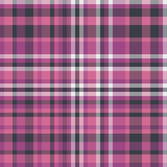 Textile vector texture of fabric check pattern with a seamless plaid background tartan.