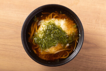 とろろ　めかぶ蕎麦