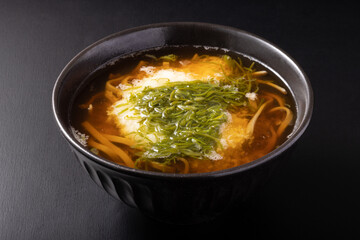 とろろ　めかぶ蕎麦