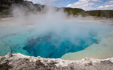 sapphire pool, yellowstone